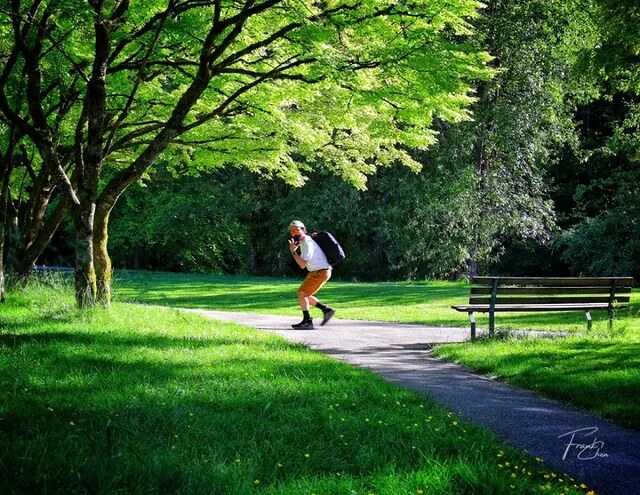 The Runner, Caught in Light